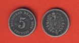 Kaiserreich 5 Pfennig 1876 A