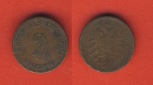 Kaiserreich 2 Pfennig 1874 C