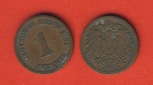 Kaiserreich 1 Pfennig 1901 A