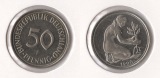 BRD 50 Pfennig 1990 -F- Vorzüglich