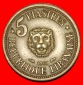 * FRANKREICH (1955-1961): LIBANON ★ 5 PIASTERS 1961 LÖWE AS...