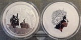 Australien  30 Dollar 2011 Lunar II Hase FM-Frankfurt  Feinsil...