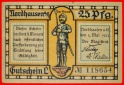 * SACHSEN: DEUTSCHLAND NORDHAUSEN ★ 25 PFENNIG 1921 VZGL KNA...