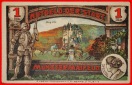 * RHEIN: DEUTSCHLAND MÜNSTERMAIFELD ★ 1 MARK 1921! uKFR KNA...