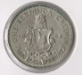 Bermuda 1 Crown 1964 Silber ss-vz