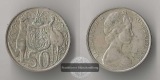 Australien  50 Cents  1966  FM-Frankfurt  Feinsilber: 10,62g