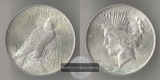 USA  1 Dollar   1923  FM-Frankfurt Feingewicht: 24,06g