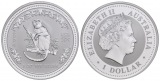 31,1 g Feinsilber. Lunar I - Jahr des Affen