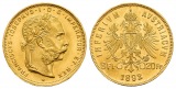 5,81 g Feingold. Franz Joseph I. (1848 - 1916)