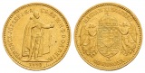 3,05 g Feingold. Franz Joseph I. (1848 - 1916)