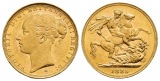 7,32 g Feingold. Victoria (1837 - 1901)