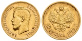 7,74 g Feingold. Zar Nikolaus II. (1894 - 1917)