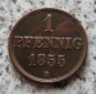 Hannover 1 Pfennig 1855 B