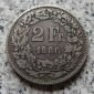 Schweiz 2 Franken 1886