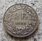 Schweiz 2 Franken 1920 B