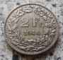 Schweiz 2 Franken 1944 B
