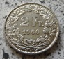 Schweiz 2 Franken 1960 B