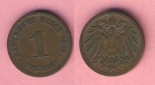Kaiserreich 1 Pfennig 1895 A
