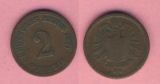 Kaiserreich 2 Pfennig 1877 A