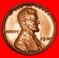 * WEIZEN PENNY (1909-1958): USA ★ 1 CENT 1949! LINCOLN (1809...