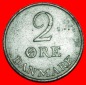 * MONOGRAMM (1948-1972): DÄNEMARK ★ 2 OERE 1957! Frederik I...