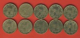 Österreich 10 x 10 Cent 2002,06,07,08,09,10,12,14,15 + 2018