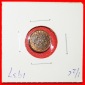 * WUCHERND LÖWE (1909-1940): NIEDERLANDE ~ 1/2 CENT 1937 STG!...