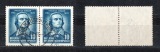 DDR 1955 Mi 465 A Paar/ *Echt gelaufen/ TOP Stempel/ Wz. undef...