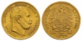3,58 g Feingold. Wilhelm I. (1861 - 1888)