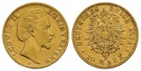 3,58 g Feingold. Ludwig II. (1864 -1886)