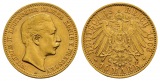 3,58 g Feingold. Wilhelm II.(1888 - 1918)
