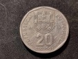 Portugal 20 Escudos 1988 Umlauf