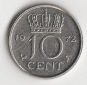 10 Cent Niederlande 1972 (M770)