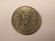 H16 Island  5 Kronur 1969 in vz-st   Originalbilder