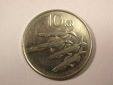 H16 Island   10 Kronur 1996 in f. vz    Originalbilder
