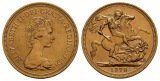 7,32 g Feingold. Elizabeth II. (1952 - heute)
