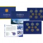 Offiz. KMS Andorra 2002 mit 2x 1-Euro Spanien und Frankreich n...