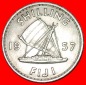 * GROSSBRITANNIEN (1957-1965): FIJI ★ 1 SHILLING 1957 SCHIFF...