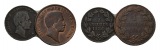Altdeutschland; 2 Kleinmünzen 1856