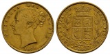 7,32 g Feingold. Victoria (1837 - 1901)