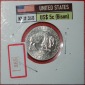 * LEWIS & CLARK 1805: USA ★5 CENTS 2005D BISON STG STEMPELGL...