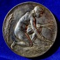 Jugendstil Medaille 1908 von Felderhoff zur 25 Jahrfeier des B...