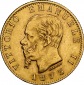 Italien 20 Lire 1873 | NGC AU58 | Vittorio Emanuele II
