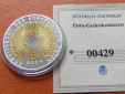 10 Euro BRD 2004 Silber „EU-Erweiterung“ mit Teilvergoldun...