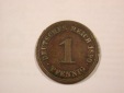H18  KR  1 Pfennig 1890 E in f.ss  Originalbilder