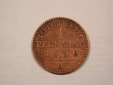 H18  KR  Preussen 1 Pfennig 1850 A in f.ss  Originalbilder