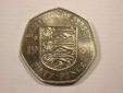 H18  Jersey   50 Pence 1981 in f.ST  R   Originalbilder