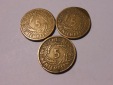 Lot 209 / Weimarer Republik, 3er Lot, 3 Stück 5 Rentpf. 1923D...