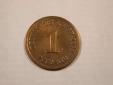 H19  KR  1 Pfennig 1894 D in ss Originalbilder