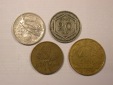 H19 Italien  4 Münzen 1908-1979    Originalbilder